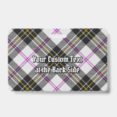 クランMacPhersonクレストオーバードレスタータンチェック バッジ (裏面)