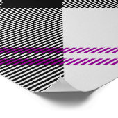 クランMacPhersonクレストオーバードレスタータンチェック ポスター (角)