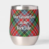 クランMacPhersonクレストタータンチェック (背面)