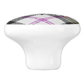 クランMacPhersonドレスタータンチェックセラミックノブ セラミックノブ (側面)