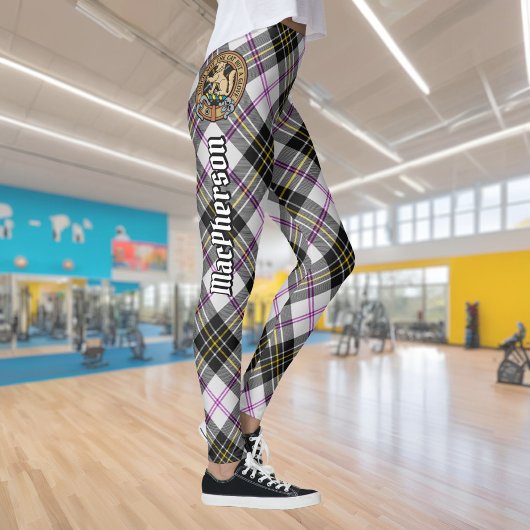 クランMacPhersonドレスタータンチェックレギンス レギンス