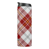 クランMacPhersonレッドドレスタータンチェック熱タンブラー タンブラー (回転右)