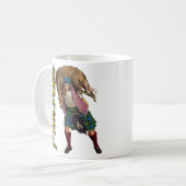 クランMacRaeオールドスコットランド コーヒーマグカップ (正面左)