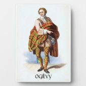 クランOgilvy Clans of Scotland by R. R. McIan フォトプラーク (正面)