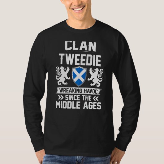 クランTwedieスコットランド家族クランScotland Wreakin Tシャツ (正面)