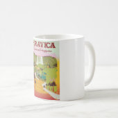 クラヴィカ滝ボスニア・ヘルツェゴビナ コーヒーマグカップ (正面右)
