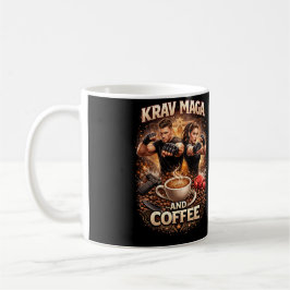 クラヴ・マガとコーヒー コーヒーマグカップ
