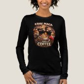クラヴ・マガとコーヒー トライブレンドTシャツ (正面)
