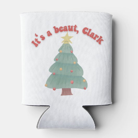 クラークのクリスマス映画おもしろいかわいい 缶クーラー (裏面)