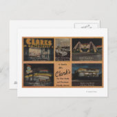 クラークのレストランのためのシアトルWAD ポストカード (正面/裏面)