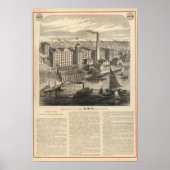 クラークのONTスプール綿の製造 ポスター (正面)