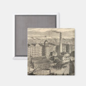 クラークのONTスプール綿の製造 マグネット (正面/裏面)