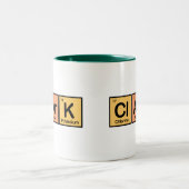 クラークは要素の作りました ツートーンマグカップ (中央)