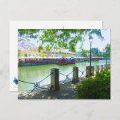 クラークキーリバーサイドシンガポール葉書 ポストカード (正面/裏面)