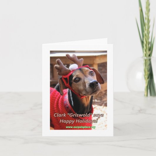 クラーククリスマスカード シーズンカード (正面)