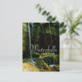 クラーククリークウォーターフォールズ – トゥニカヒルズ ポストカード (スタンド正面)