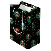 クラークグリスウォルドクリスマスリースパターン ミディアムペーパーバッグ (裏面アングル)