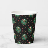 クラークグリスウォルドクリスマスリースパターン 紙コップ (裏面)