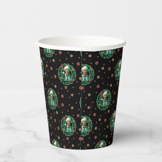クラークグリスウォルドクリスマスリースパターン 紙コップ (右)