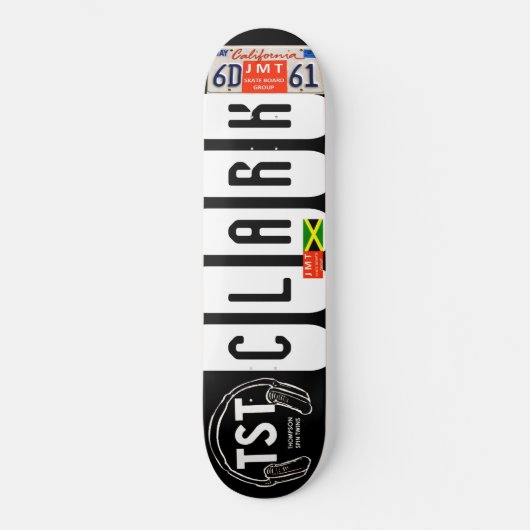 クラークスケートボード/ JMT USA スケートボード (正面)