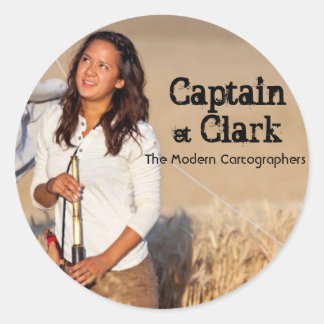 クラークステッカー ラウンドシール