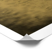 クラークスデールミシシッピー交差点ブルースギター ポスター (角)