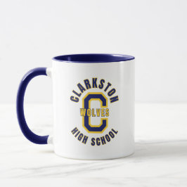 クラークストン高校 ミシガン コーヒーマグ マグカップ