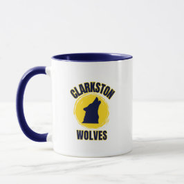 クラークストン高校 ミシガン コーヒーマグ マグカップ