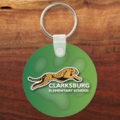 クラークスバーグキーチェーン2 キーホルダー (正面)