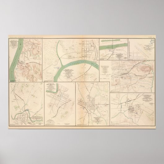 クラークスビル、テン、ダルトン、ガ ポスター (正面)