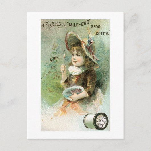 クラークスマイルエンドスプールコットン(2) ポストカード (正面)