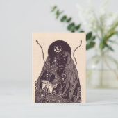 クラークズエドガーアランポーイラスト ポストカード (スタンド正面)