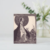 クラークズエドガーアランポーイラスト ポストカード (スタンド正面)