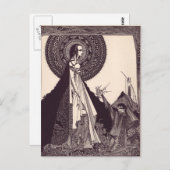 クラークズエドガーアランポーイラスト ポストカード (正面/裏面)