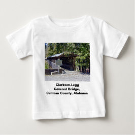 クラークソンカバーブリッジアラバマ ベビーTシャツ