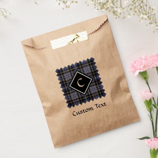 クラークタータンチェック フェイバーバッグ (封をした状態)