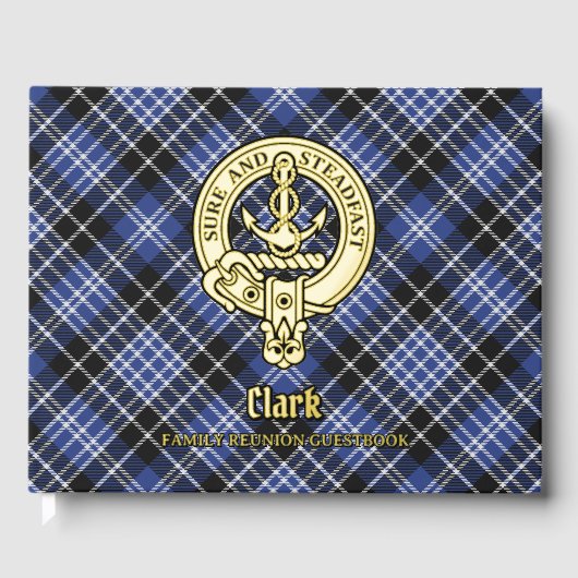 クラークファミリー懇親会 ゲストブック (正面)