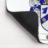 クラーク家紋-クラーク紋章付き外衣 マウスパッド (コーナー)