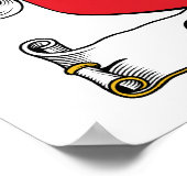 クラーク家紋 ポスター (角)