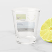 クラーク湖国立公園ショットグラス ショットグラス (裏面)