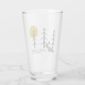 クラーク湖国立公園トレイル タンブラーグラス (裏面)