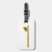 クラーク湖国立公園パインツリーズサン ラゲッジタグ (正面縦)