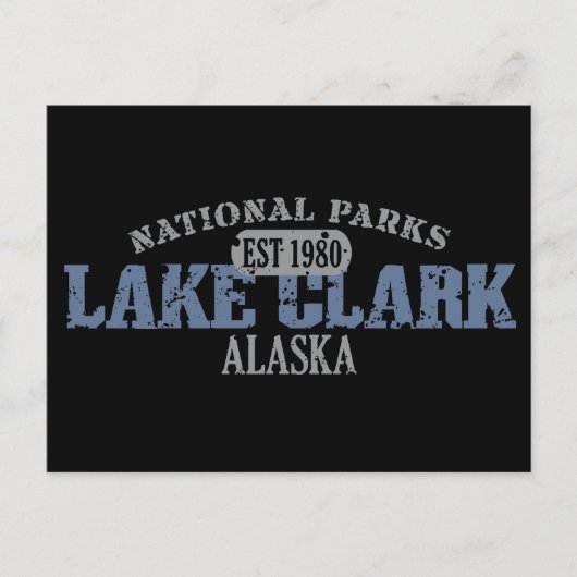 クラーク湖国立公園 ポストカード (正面)