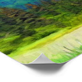 クラーク湖 ポスター (角)