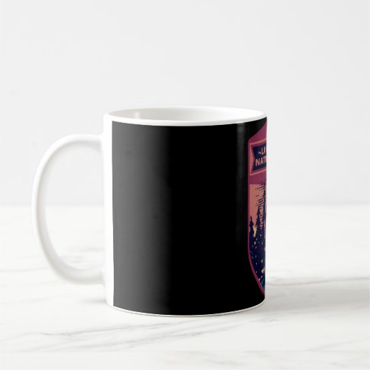 クラーク湖�山の精霊 コーヒーマグカップ (左)