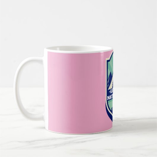 クラーク湖�山の精霊 コーヒーマグカップ (左)