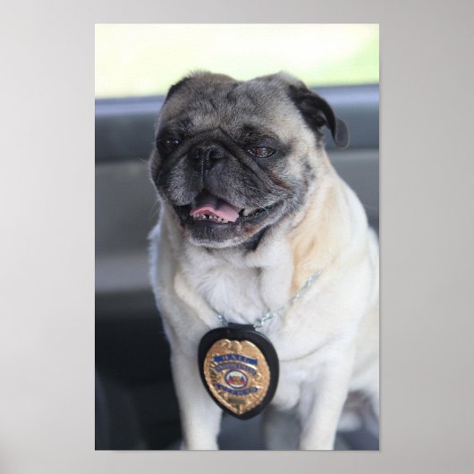 クラーク・アズ・プグ・ザ・バウンティ・ハンター ポスター (正面)