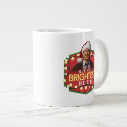 クラーク・グリスウォルド |最も明るい電球ではありません ジャンボコーヒーマグカップ (正面右)