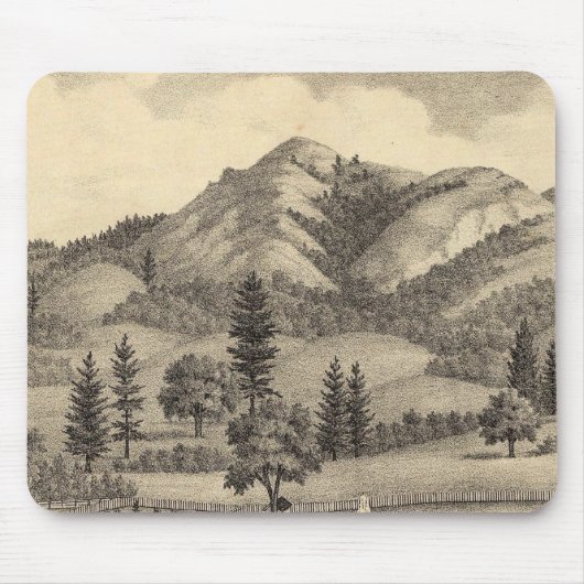 クラーク·フォスのフォスビル·レス、ナイツ·バレー マウスパッド (正面)