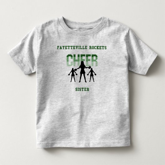 クラーク、リア トドラーTシャツ (正面)